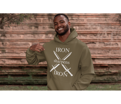 Iron Sharpens Iron Adult Hoodie