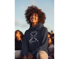 Iron Sharpens Iron Adult Hoodie