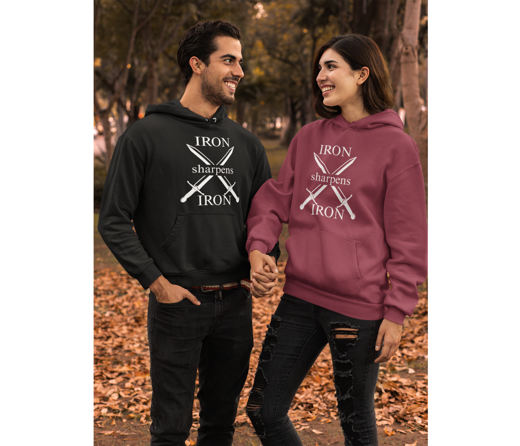 Iron Sharpens Iron Adult Hoodie