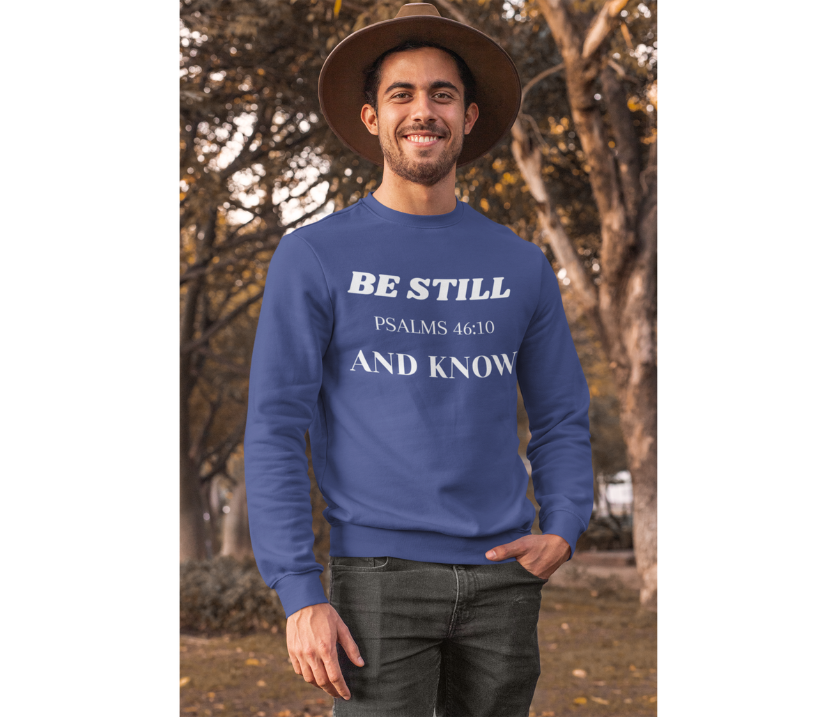 Be Still And Know Adult Sweatshirt