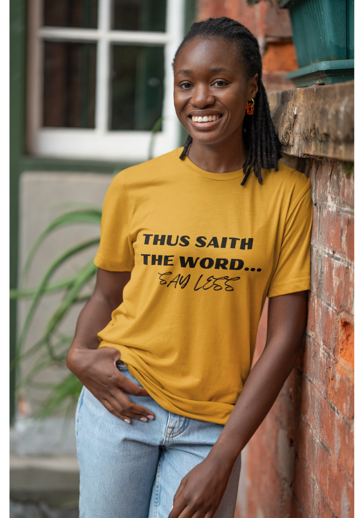 Thus Saith The Word ...Say Less Adult T-Shirt
