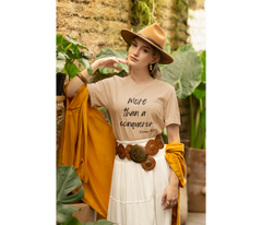 More Than a Conqueror Adult T-Shirt