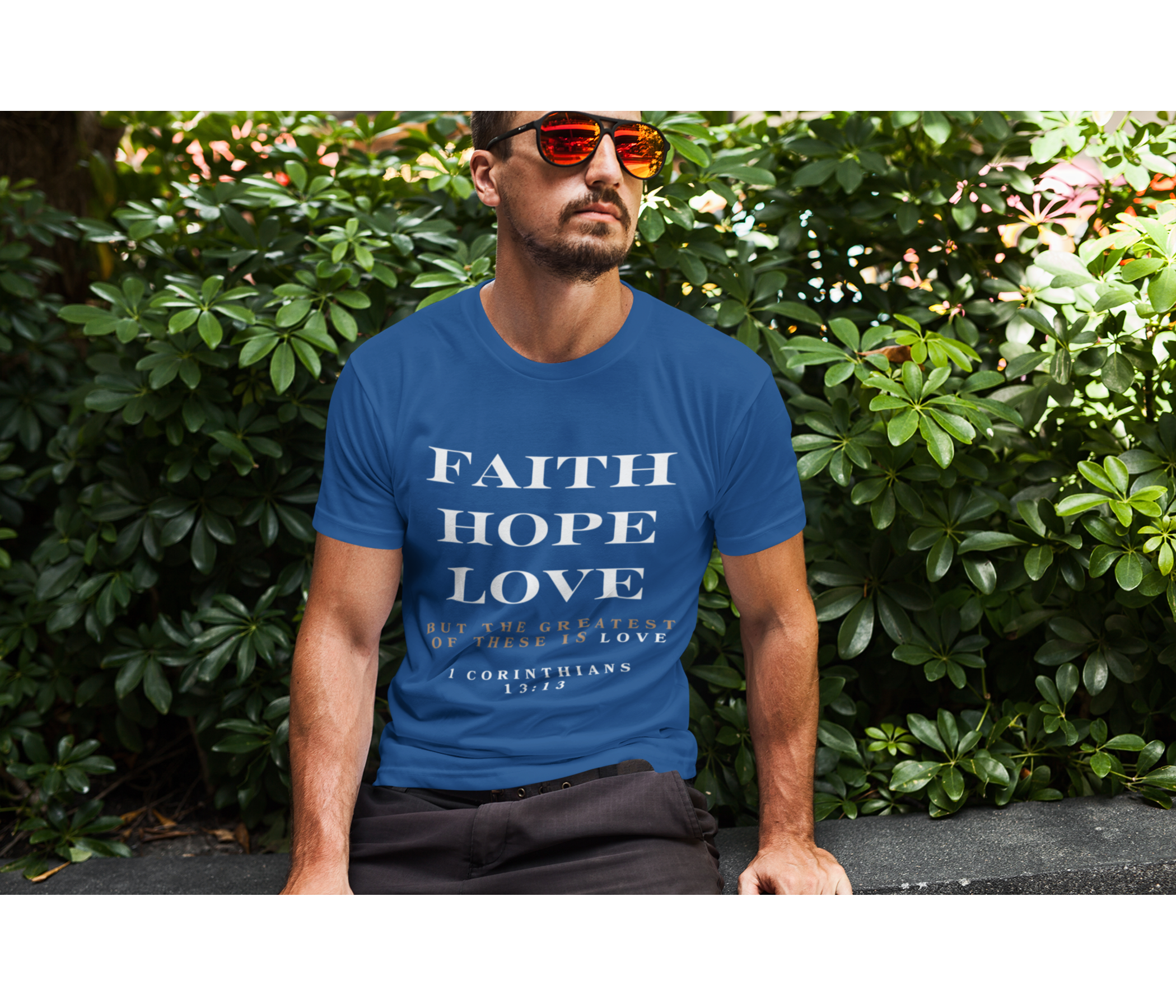 Faith Hope Love Adult T-Shirt