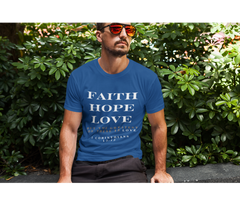 Faith Hope Love Adult T-Shirt