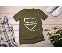 Armed & Protected Adult T-Shirt