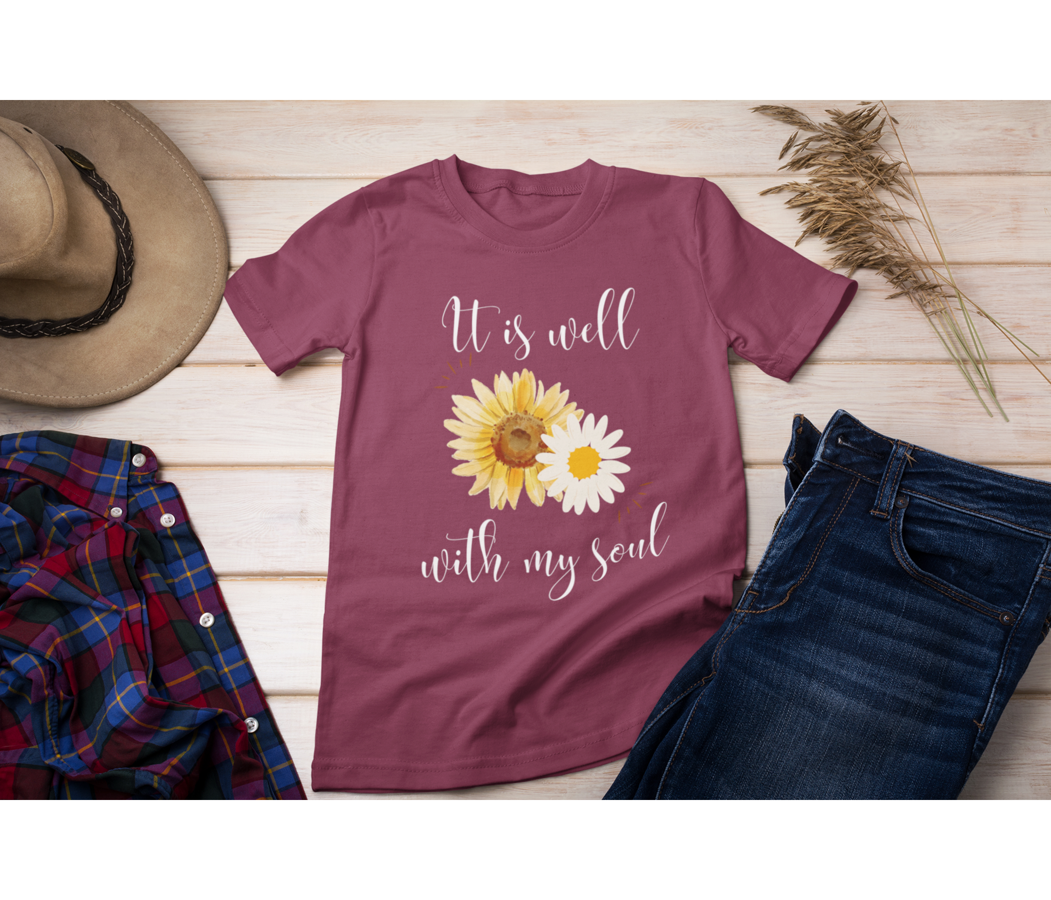 It Is Well Adult T-Shirt