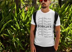 Forgive Seventy Times Seven Adult T-Shirt