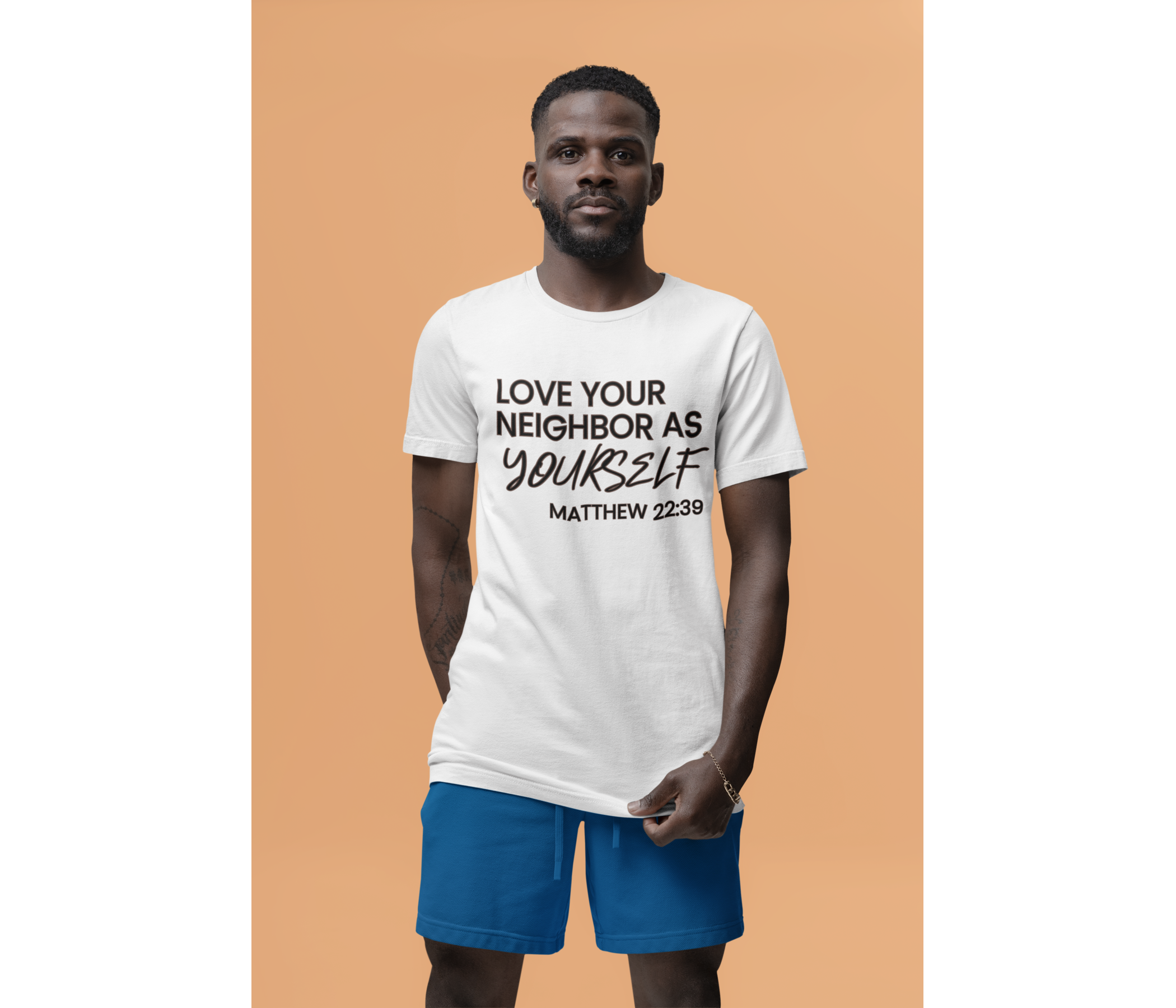 Love Your Neighbor As Yourself Adult T-Shirt