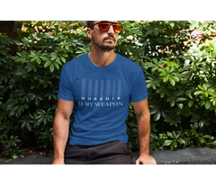 Worship Is My Weapon Adult T-Shirt