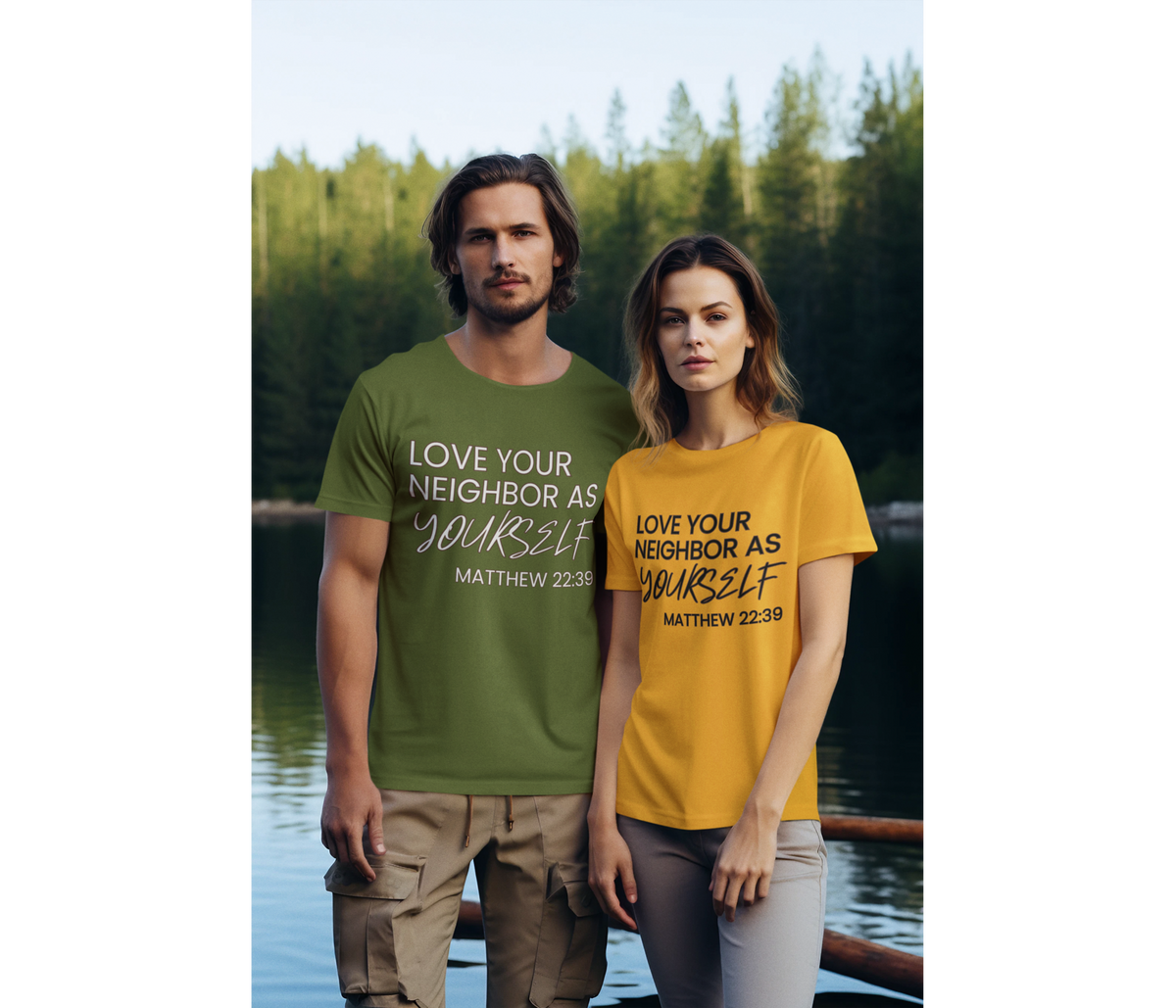 Love Your Neighbor As Yourself Adult T-Shirt