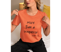 More Than a Conqueror Adult T-Shirt