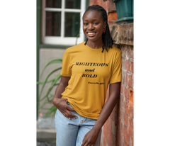 Righteous & Bold Adult T-Shirt