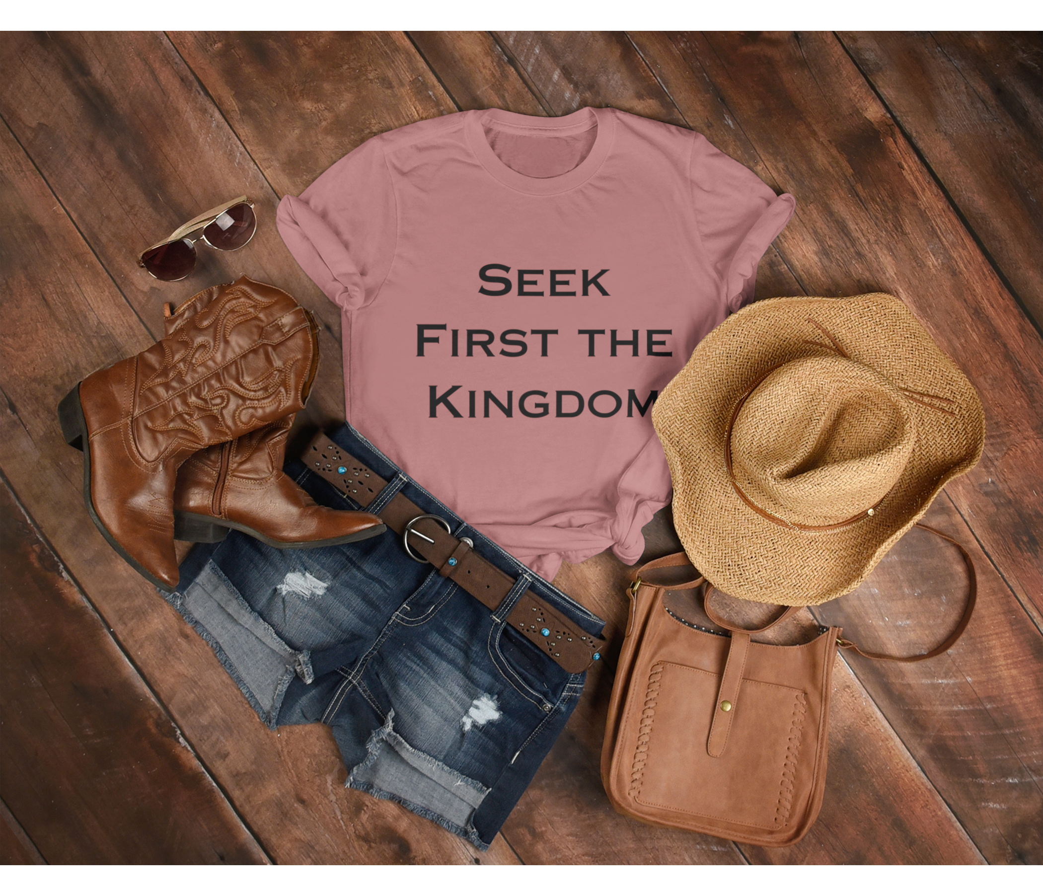 Seek First the Kingdom Adult T-Shirt