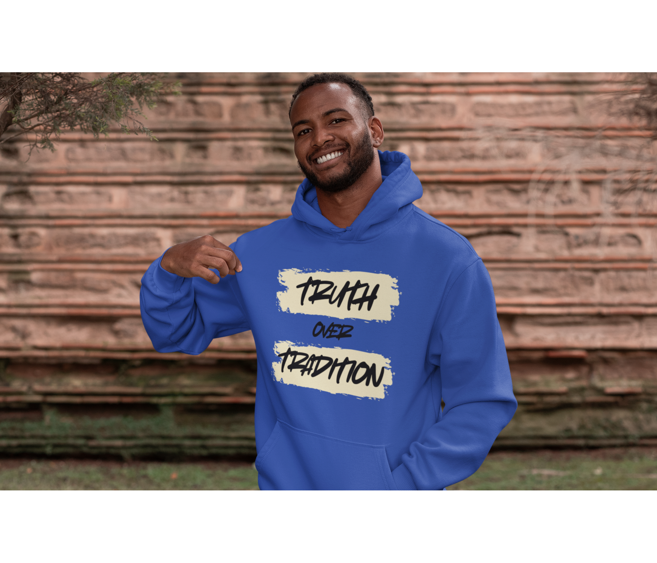 Truth Over Tradition Adult Hoodie