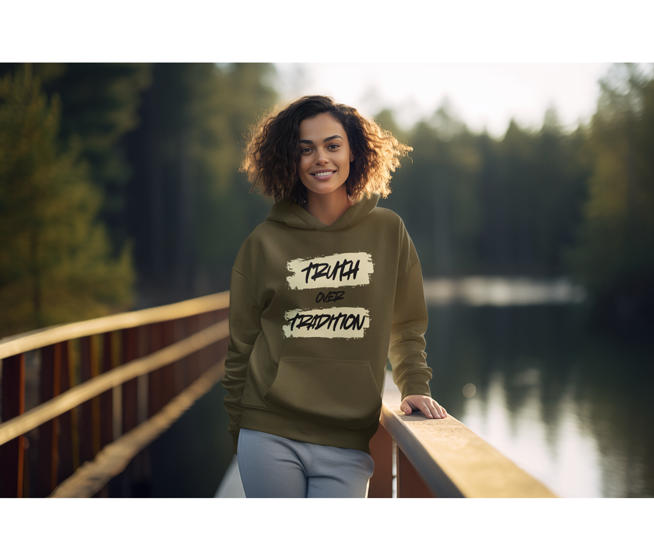 Truth Over Tradition Adult Hoodie